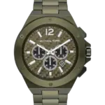 Michael Kors Lennox Grön/Stål 48 mm MK9103