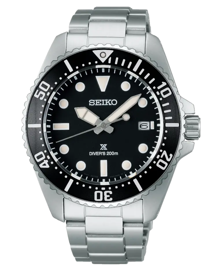 Seiko Prospex Svart/Stål 41 mm SNE597P1
