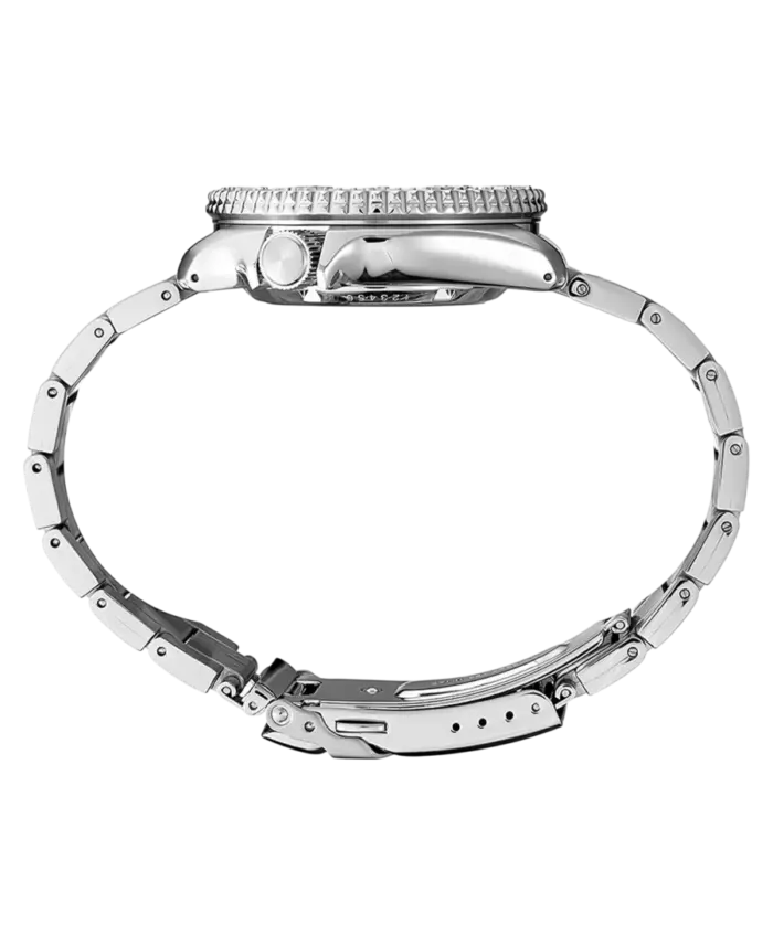 Seiko 5 Sports 40 mm Automatisk – Silverfärgad/Stål - Bild 2