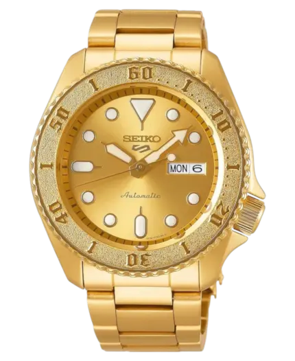 Seiko 5 Sports 40mm Automatisk - Gulguldtonad