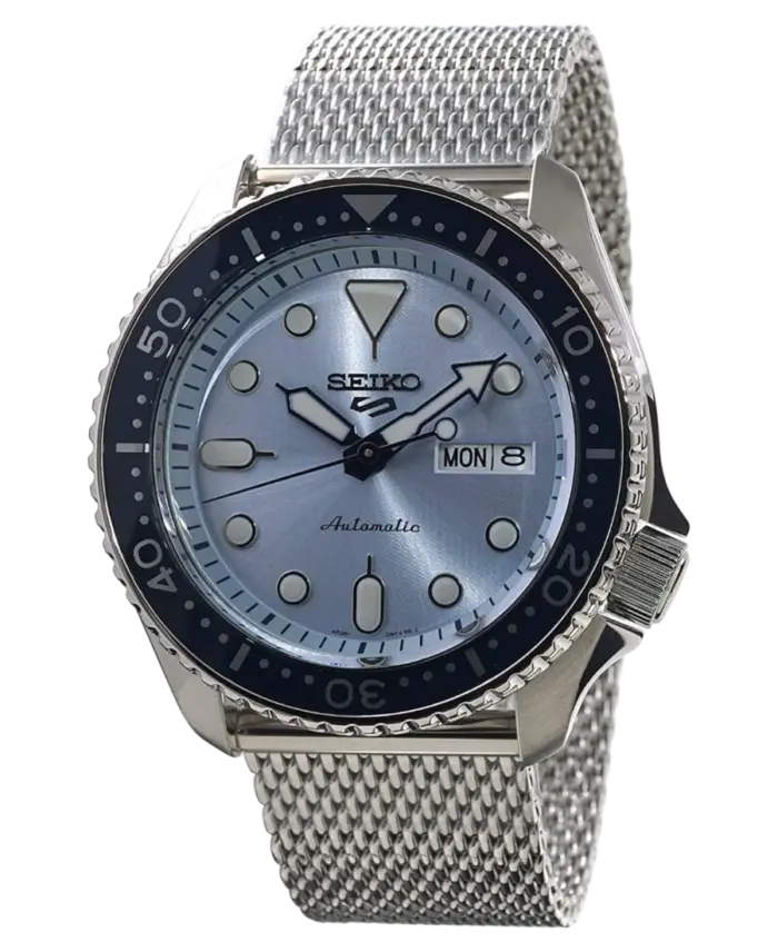 Seiko Lila/Stål 40mm Automatisk - Lila/Stål - Bild 2