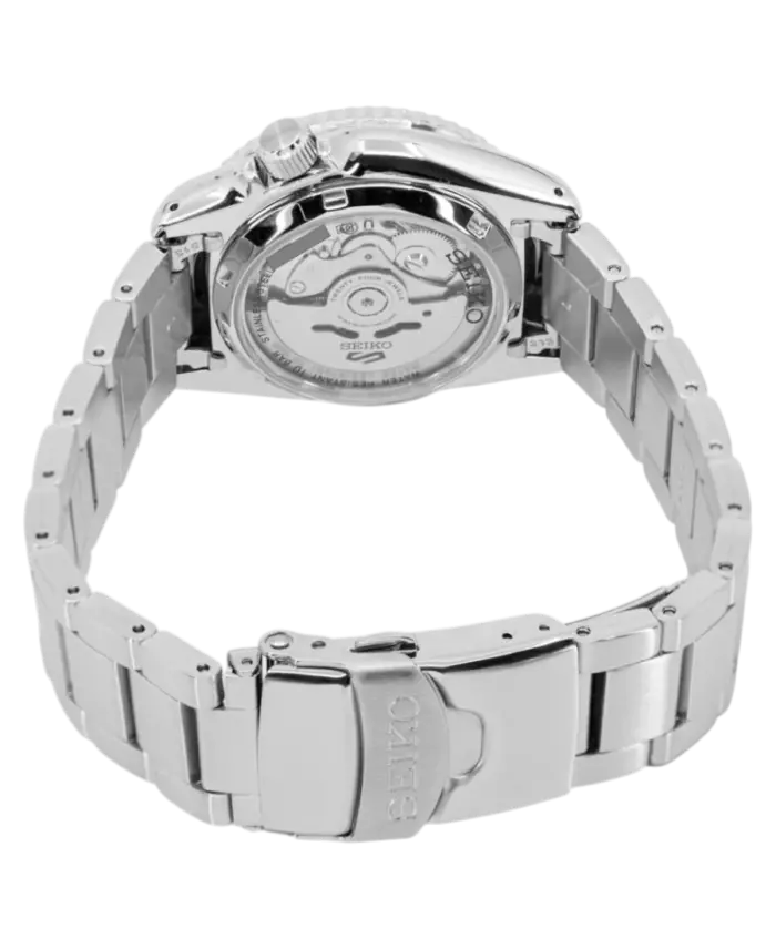 Seiko 5 Sports 38mm Automatisk – Svart/Stål - Bild 3