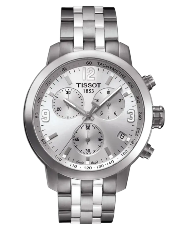 Tissot PRC 200 Silverfärgad/Stål 42 mm T055.417.11.037.00