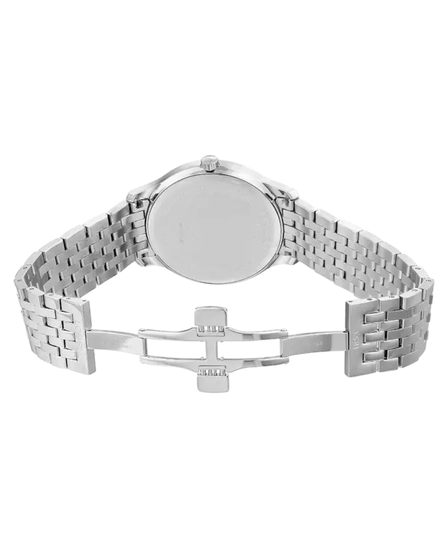 Tissot Tradition Vit/Läder 42 mm T063.610.011.067.00