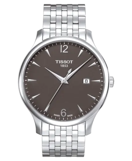 Tissot Tradition Antracit/Stål 42 mm