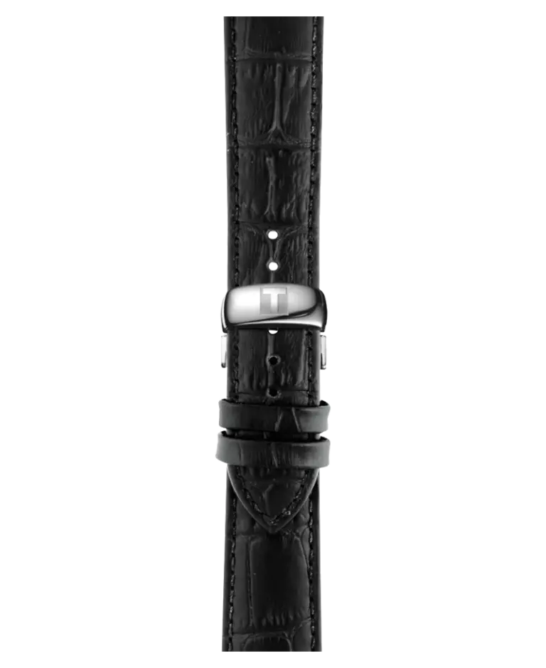 Tissot Tradition Blå/Läder 42 mm T063.610.16.047.00