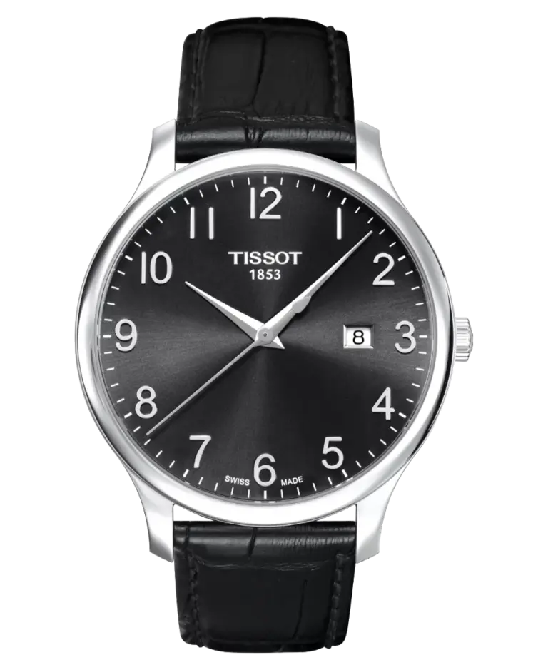 Tissot T-Classic Tradition Svart/Stål 42 mm T063.610.16.052.00