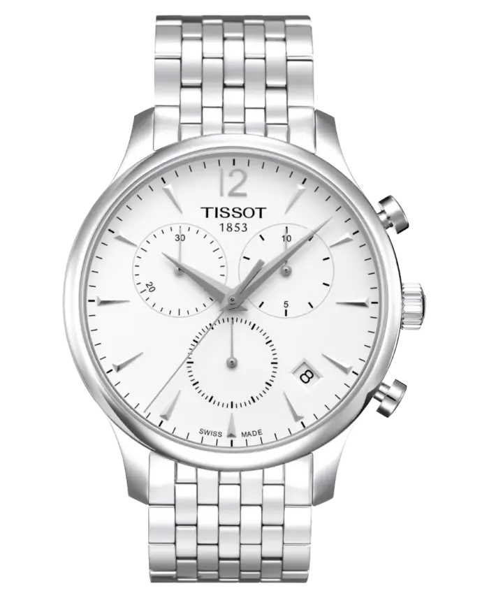 Tissot T-Classic Silverfärgad/Stål 42 mm - Bild 1