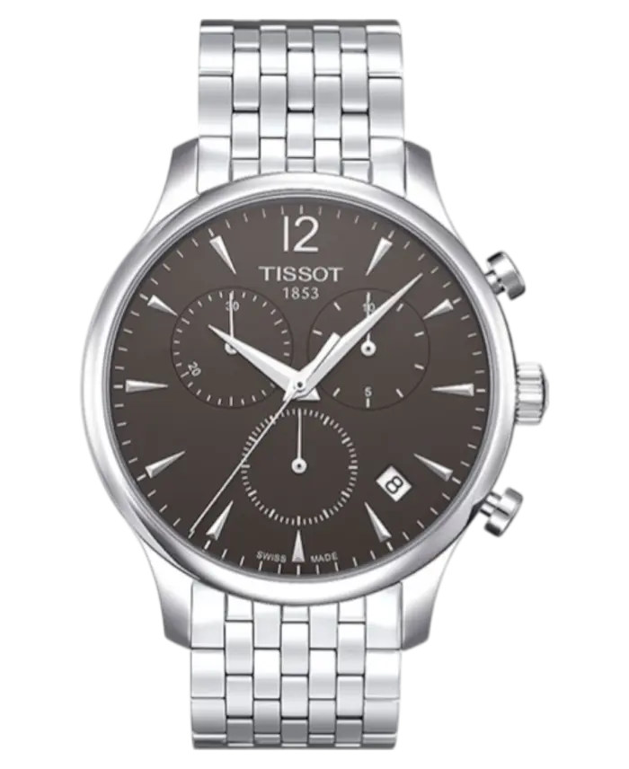 Tissot Tradition Grå/Stål 42 mm T063.617.11.067.00