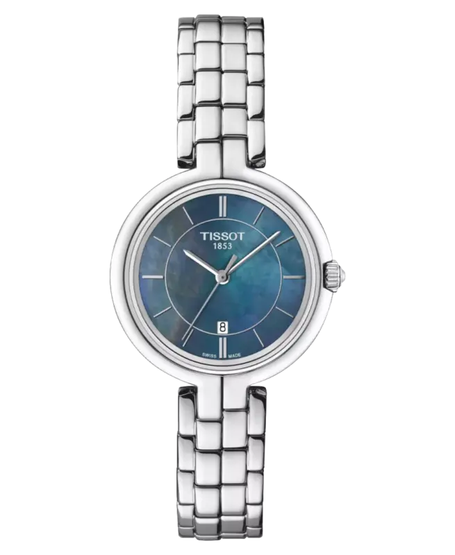 Tissot T-Lady Flamingo Blå/Stål 26 mm T094.210.11.121.00