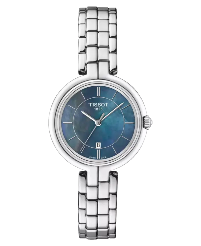 Tissot T-Lady Flamingo Blå/Stål 26 mm T094.210.11.121.00