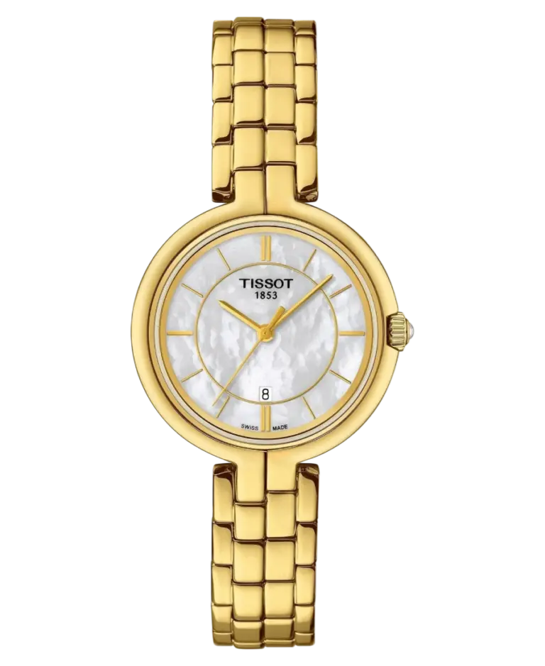 Tissot T-Lady Flamingo Vit pärlemor/Stål 26 mm T094.210.33.111.00