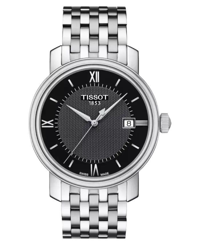 Tissot Bridgeport Svart/Stål 28 mm T097.010.11.058.00