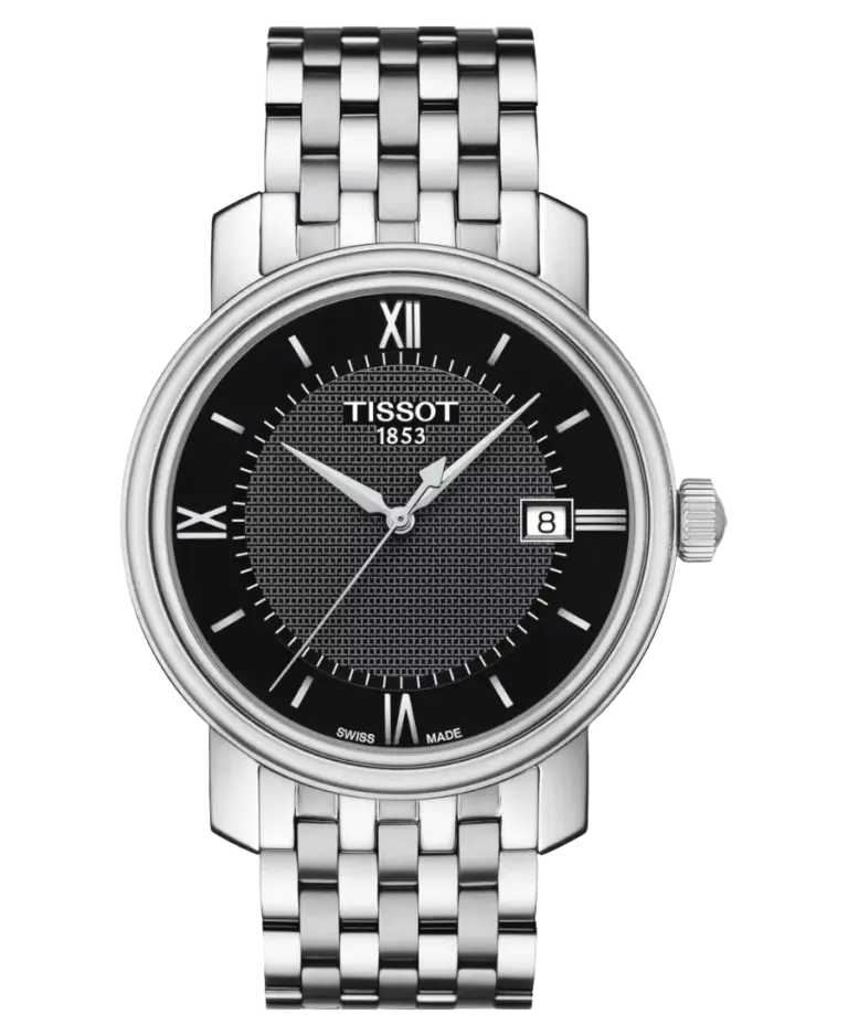 Tissot Bridgeport Svart/Stål 28 mm T097.010.11.058.00