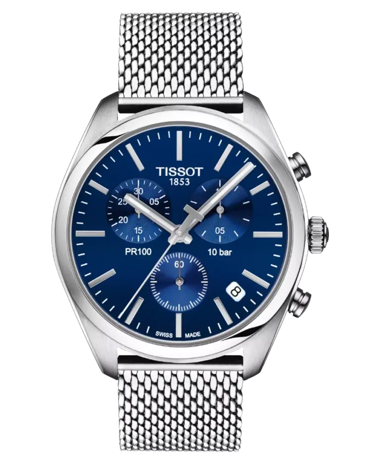 Tissot Pr 100 Blå/Stål 41 mm T101.417.11.041.00