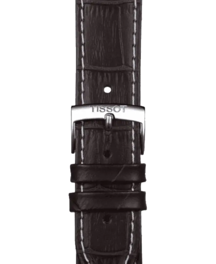 Tissot PR 100 Chronograph Gent Silverfärgad/Läder 41 mm T101.417.16.031.00