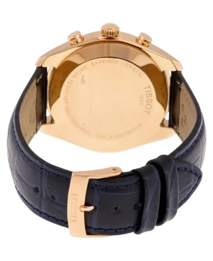 Tissot T-Touch II Silverfärgad/Läder 41 mm T101.417.36.031.00