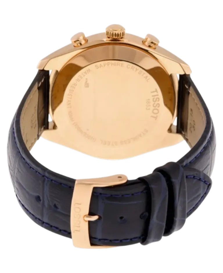 Tissot T-Touch II Silverfärgad/Läder 41 mm T101.417.36.031.00