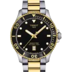 Tissot Seastar Svart/Stål 40 mm T120.410.22.051.00