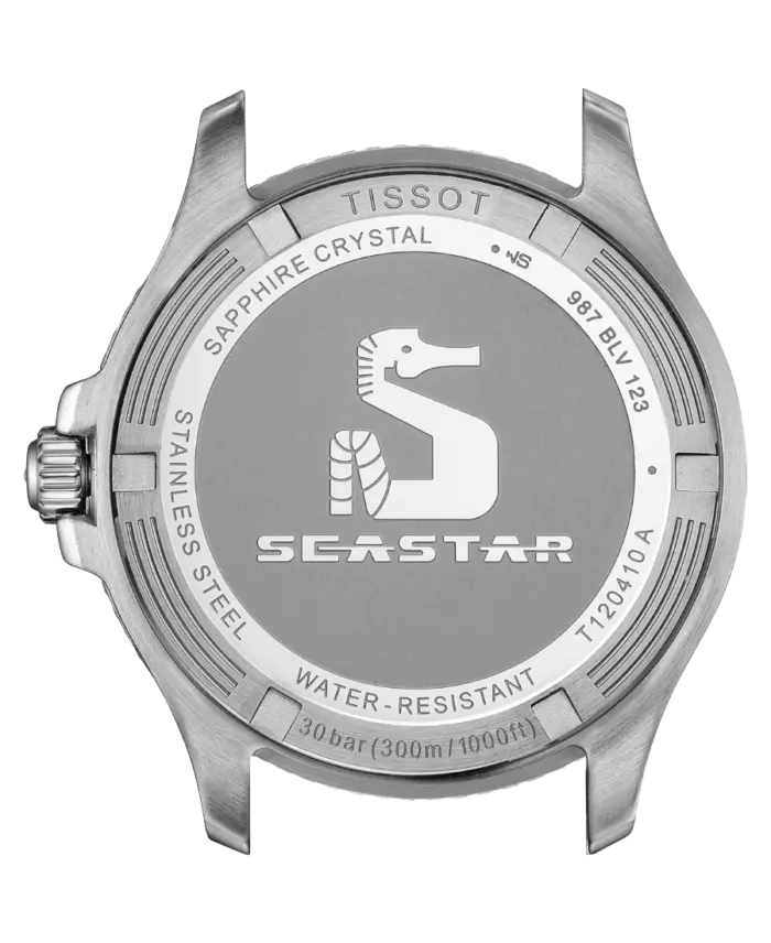 Tissot T-sport Seastar Svart/Guldtonat stål 40 mm T120.410.22.051.00