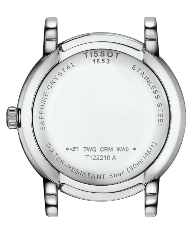 Tissot Carson Rosa pärlemor med diamant/Stål 30 mm T122.210.11.159.00