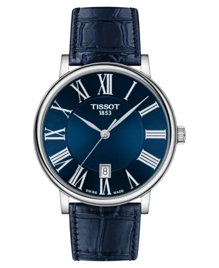 Tissot Carson Blå/Läder 40 mm