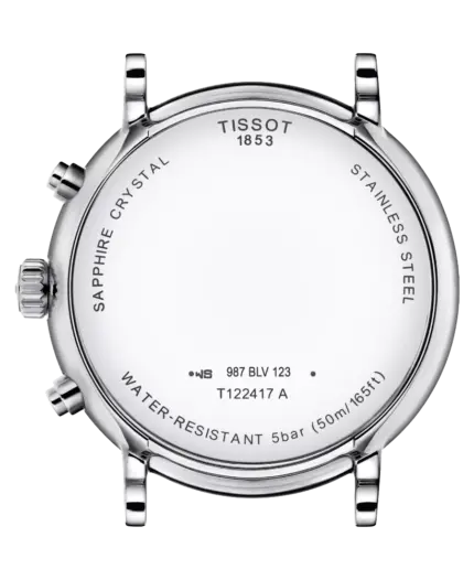 Tissot Carson Silverfärgad/Läder 41 mm T122.417.16.033.00