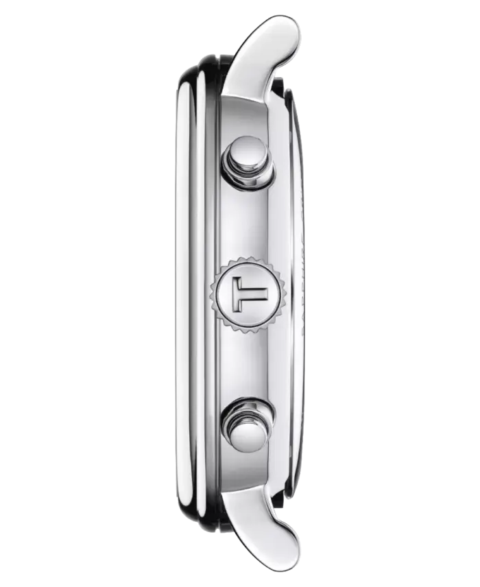 Tissot Carson Silverfärgad/Läder 41 mm T122.417.16.033.00