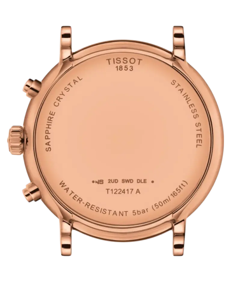 Tissot Carson Silverfärgad/Läder 41 mm T122.417.36.033.00
