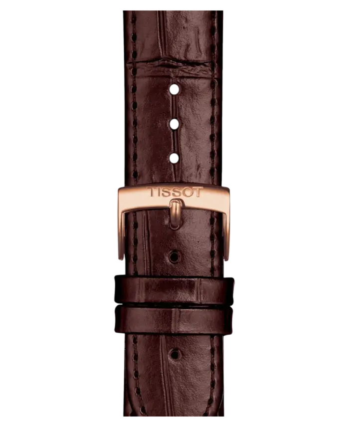 Tissot Carson Silverfärgad/Roséguldstonat stål 41 mm T122.417.36.033.00