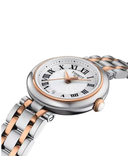 Tissot T-Lady Silverfärgad/Roséguldstonat stål 26 mm T126.010.22.013.01