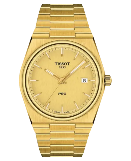 Tissot PRX Guld/Gulguldtonat stål 40 mm T137.410.33.021.00