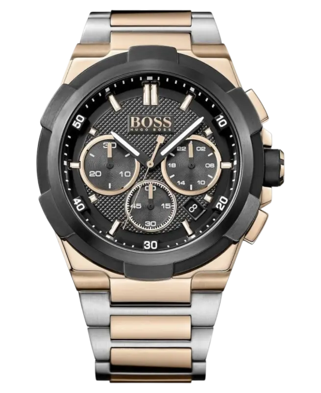 Hugo Boss Supernova Svart/Stål 48 mm 1513358