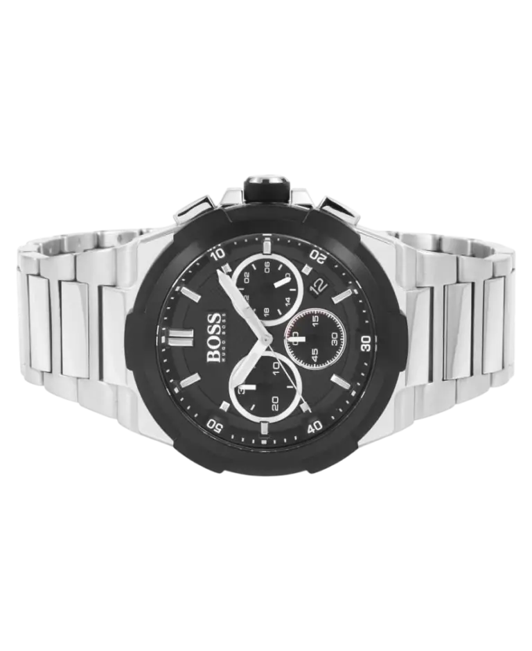 Hugo Boss Supernova Svart/Stål 45 mm 1513359