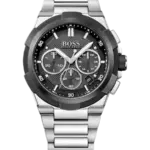 Hugo Boss Supernova Svart/Stål 45 mm 1513359
