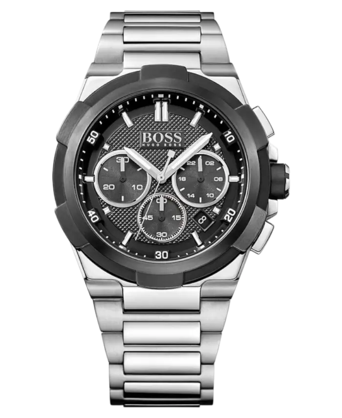 Hugo Boss Supernova Svart/Stål 45 mm 1513359