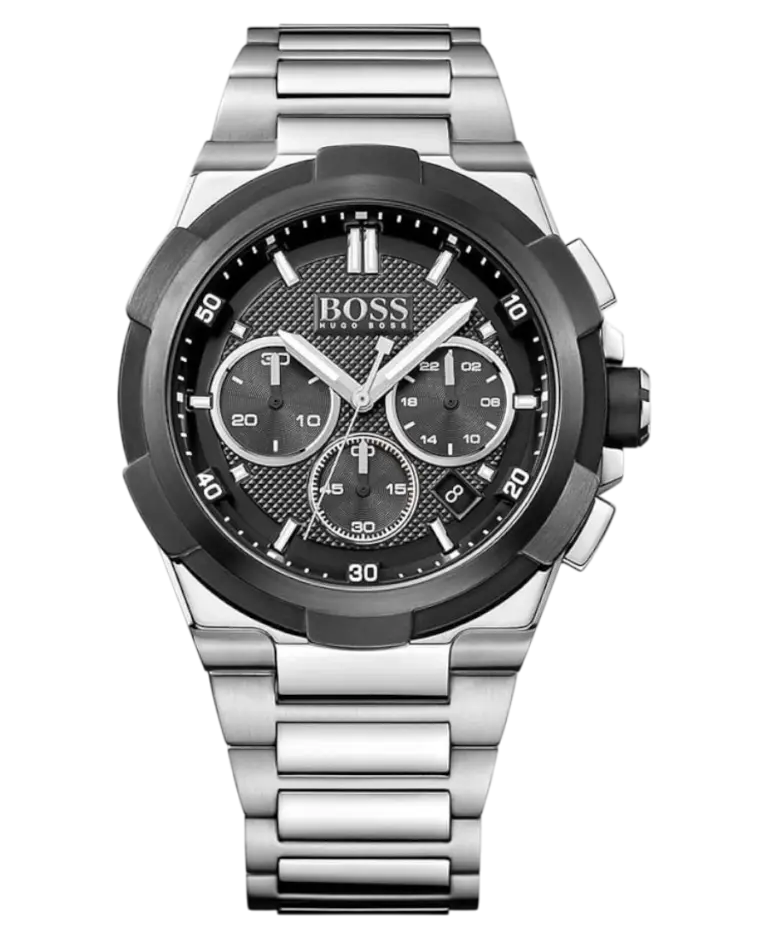 Hugo Boss Supernova Svart/Stål 45 mm 1513359