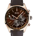 Hugo Boss Grand Prix Brun/Läder 44 mm 1513605