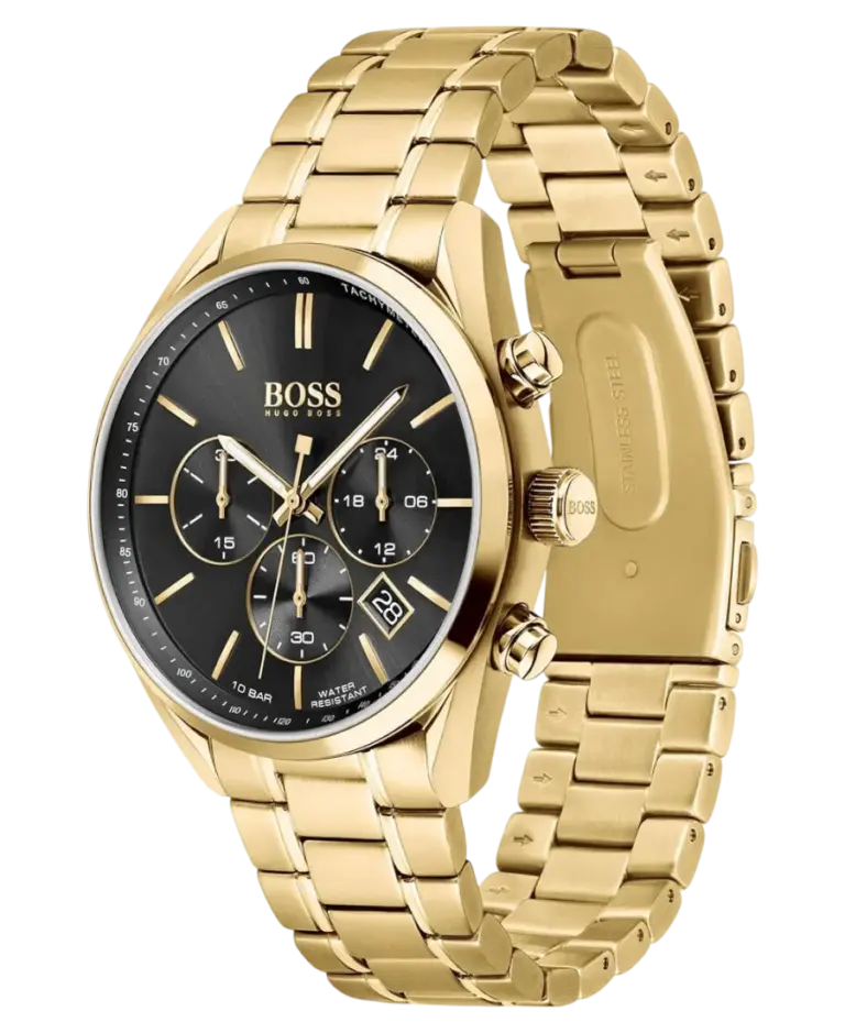 Hugo Boss Champion Svart/Stål 44 mm 1513848