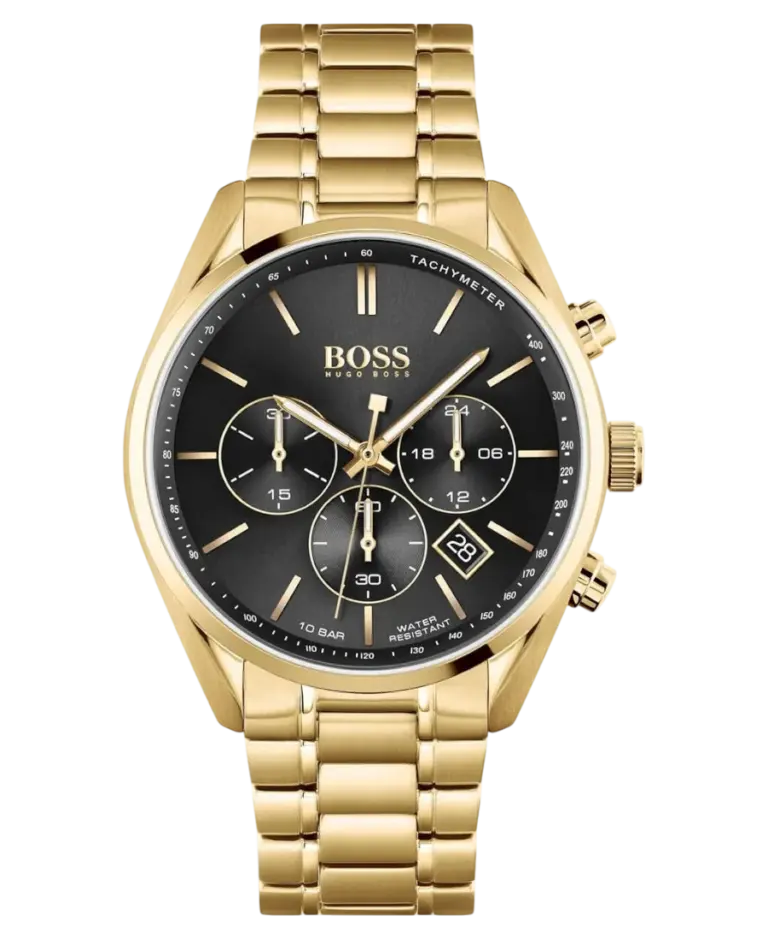 Hugo Boss Champion Svart/Stål 44 mm 1513848