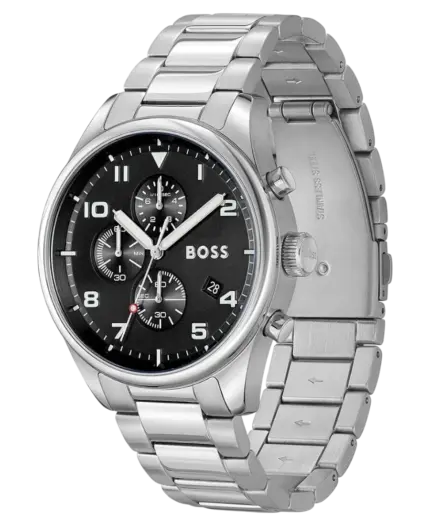 Hugo Boss View Svart/Stål 44 mm 1514008
