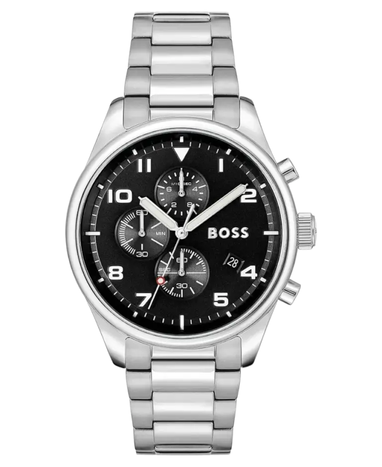 Hugo Boss View Svart/Stål 44 mm 1514008