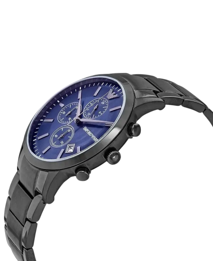 Emporio Armani Renato Kvarts Blå/Stål 43 mm - Bild 2