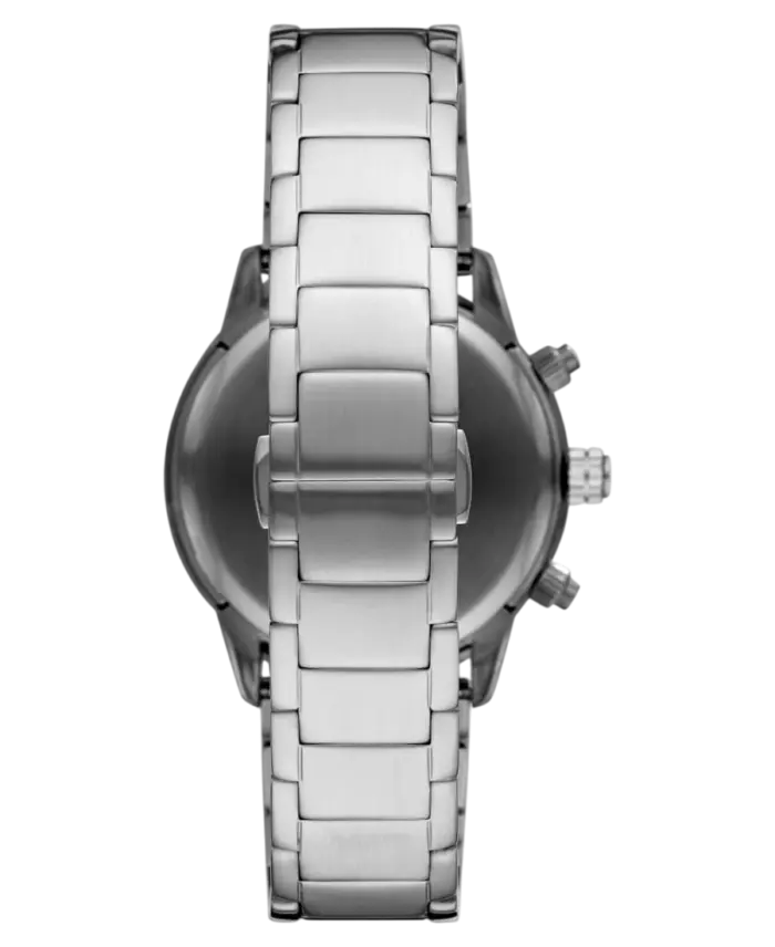 Emporio Armani Mario Kvarts Svart/Stål 43 mm - Bild 3