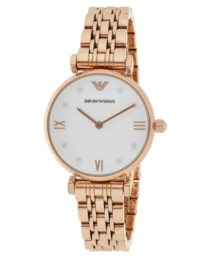 Emporio Armani Rostfritt stål, Roséguldtonad 32 mm - Bild 2