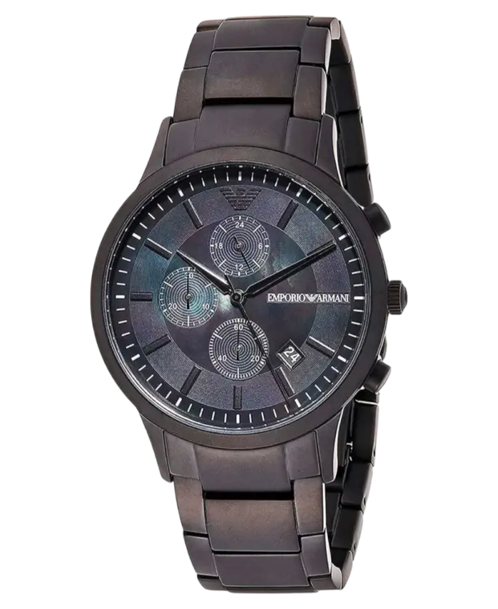 Emporio Armani Renato Svart/Stål 43 mm - Bild 2