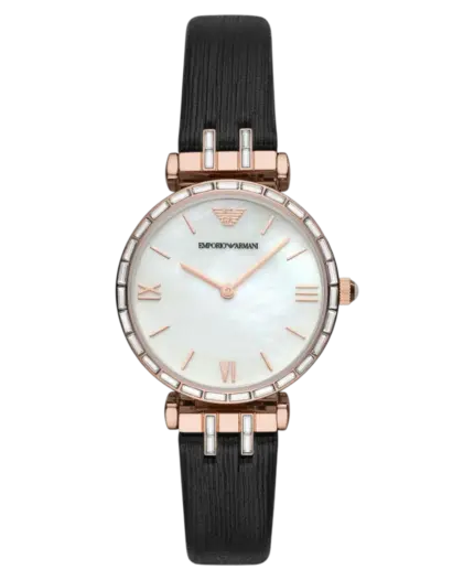 Emporio Armani Gianni T-Bar Flerfärgad/Läder 32 mm