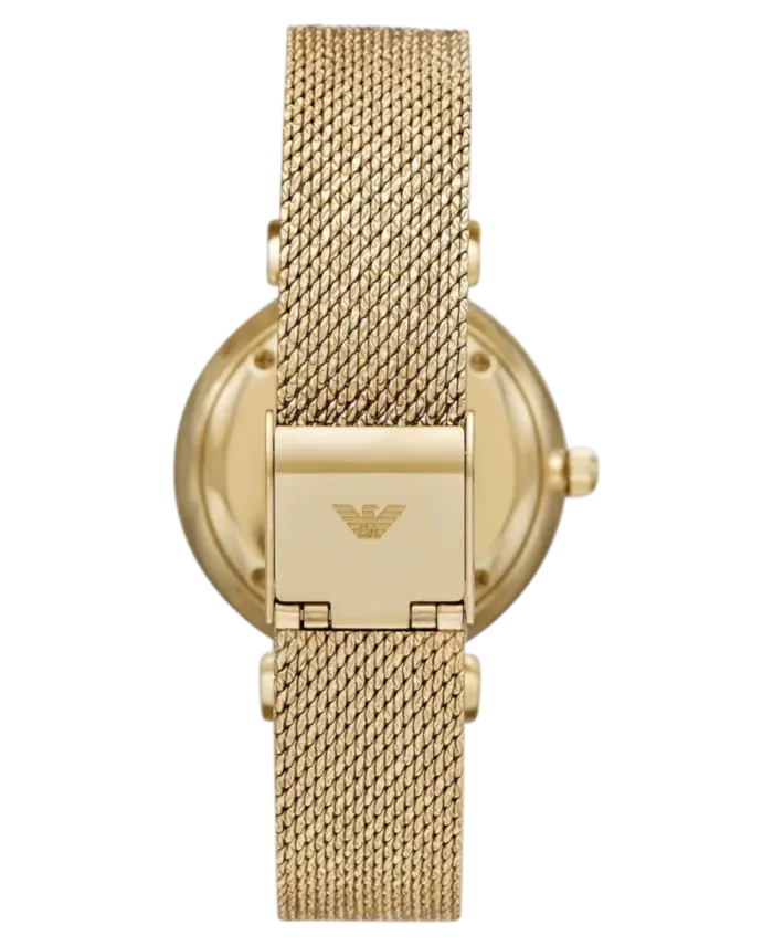 Emporio Armani Gianni T-Bar Flerfärgad/Guldtonat stål 32 mm - Bild 3