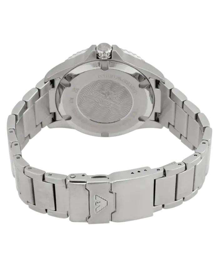 Emporio Armani World Explorer Blå/Stål 42 mm - Bild 3