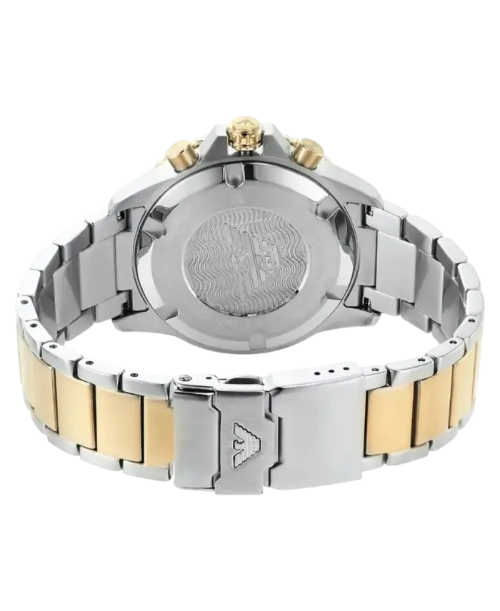 Emporio Armani World Explorer Kvarts Blå/Guldstål 43 mm - Bild 3